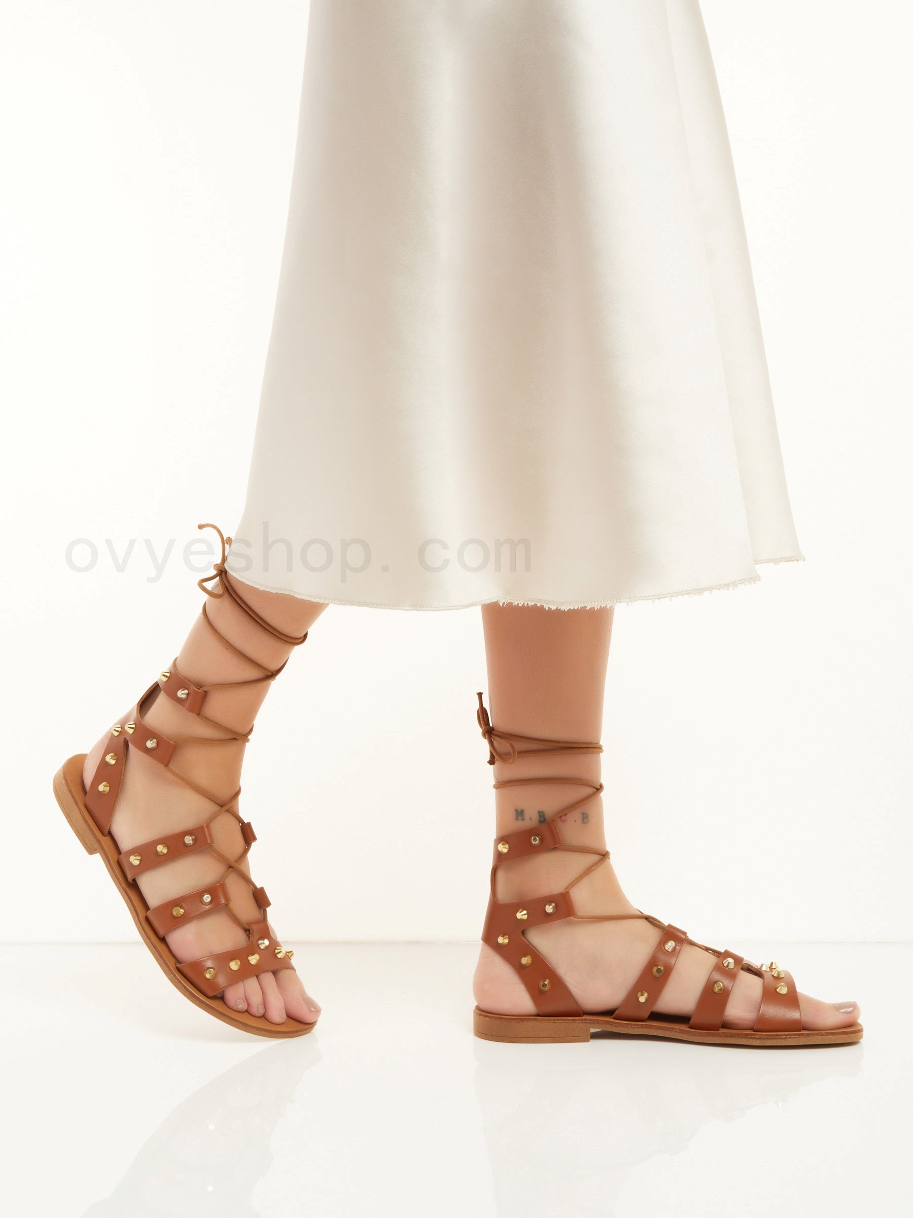(image for) ovyé shop online Greek Leather Sandal F0817885-0437